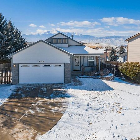 Cozy 4Br House With Peak Views In Colorado Springs Villa Екстериор снимка