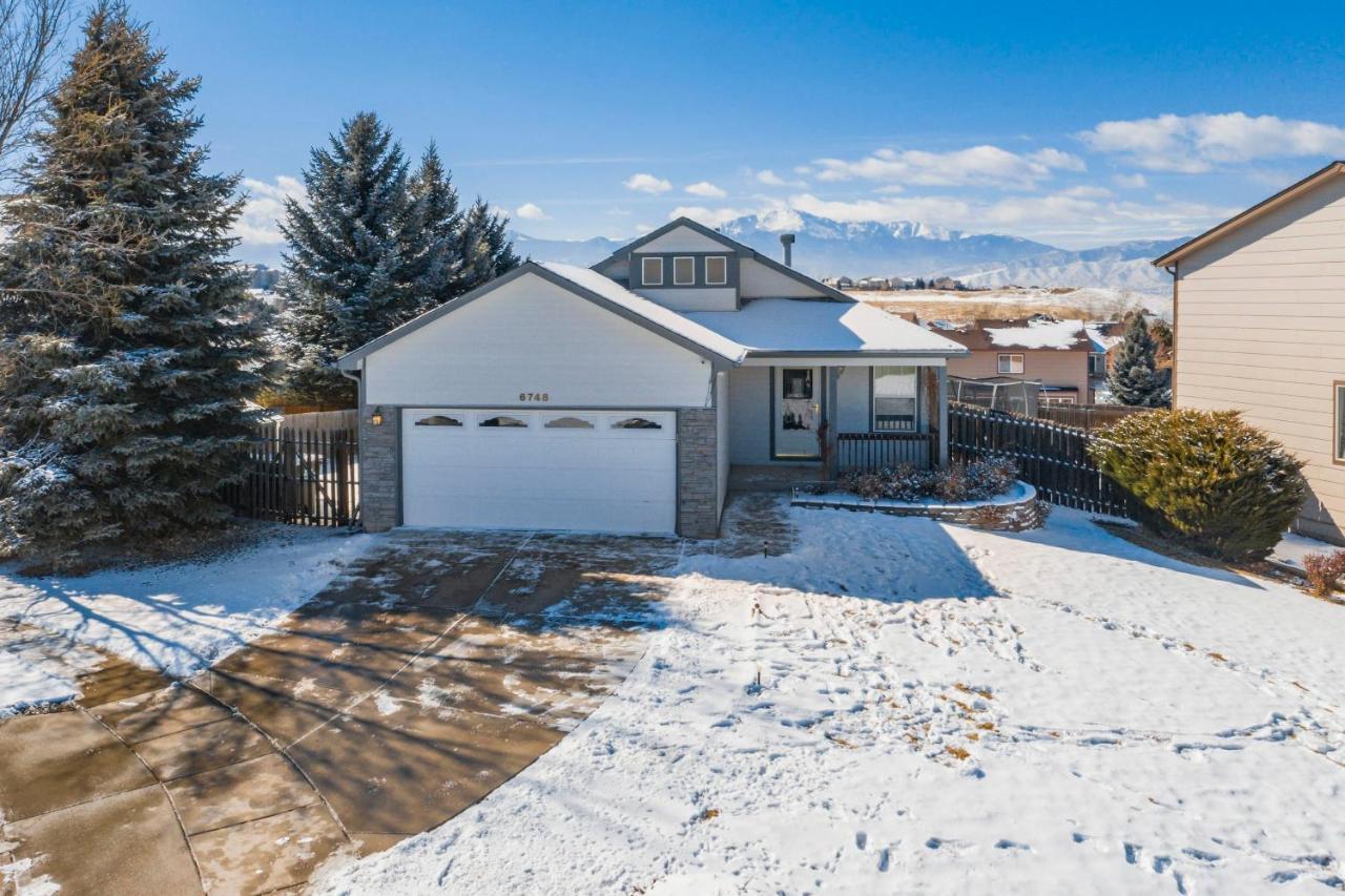 Cozy 4Br House With Peak Views In Colorado Springs Villa Екстериор снимка