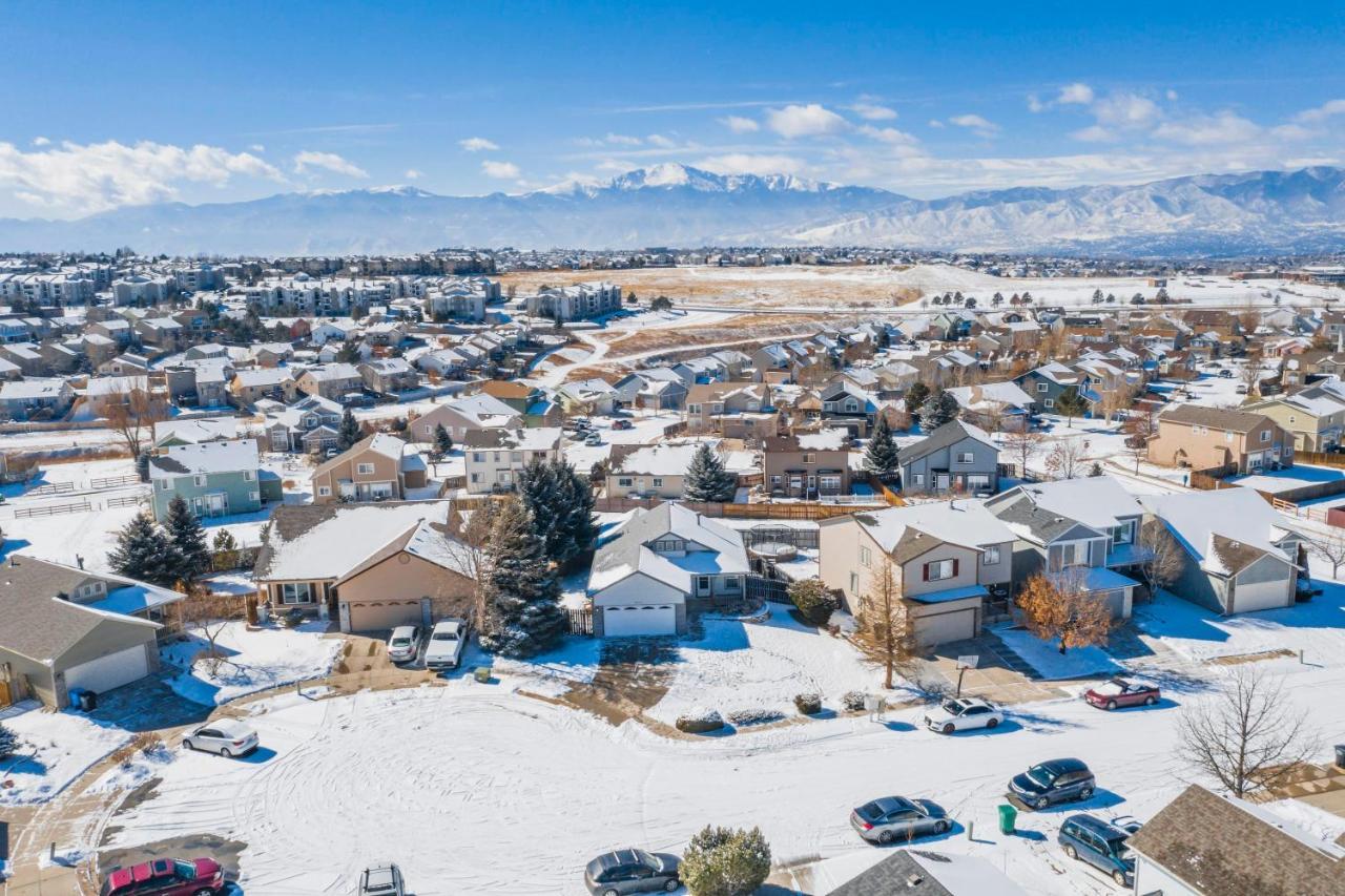 Cozy 4Br House With Peak Views In Colorado Springs Villa Екстериор снимка