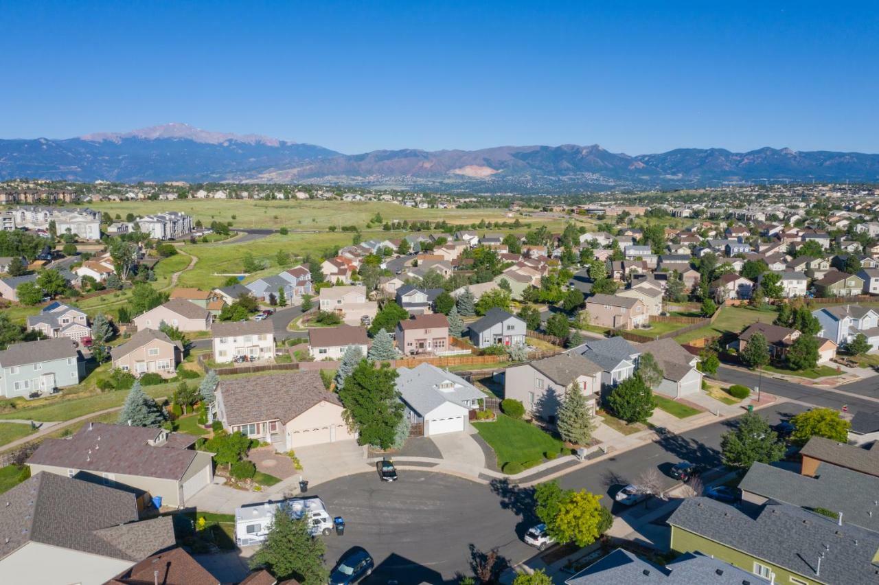 Cozy 4Br House With Peak Views In Colorado Springs Villa Екстериор снимка