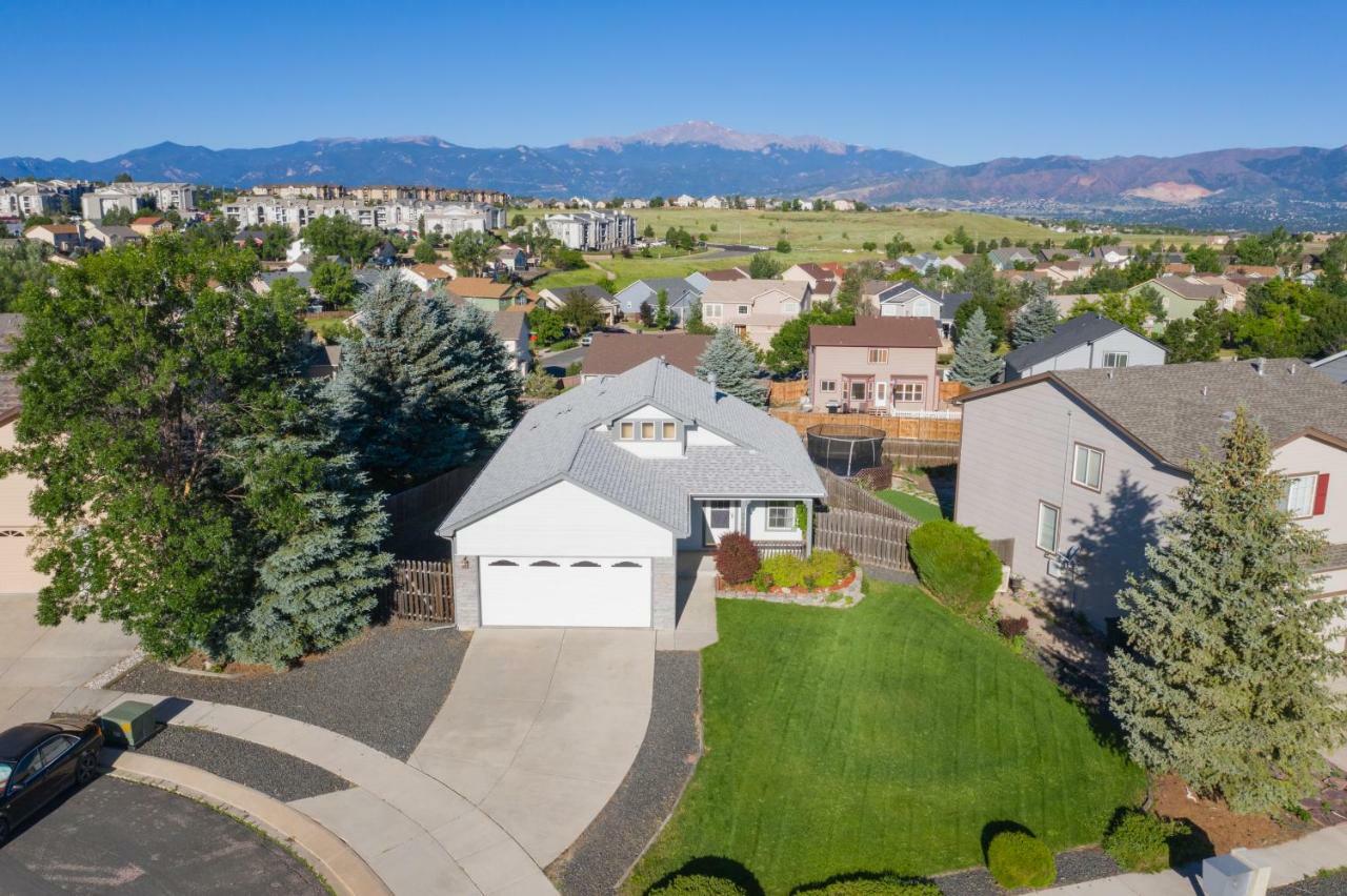 Cozy 4Br House With Peak Views In Colorado Springs Villa Екстериор снимка